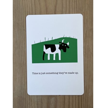 Postcard cow